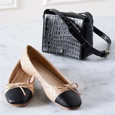 satin ballet pump dupe
